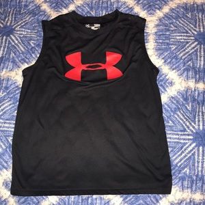 Under Armour sleeveless dri-fit youth shirt